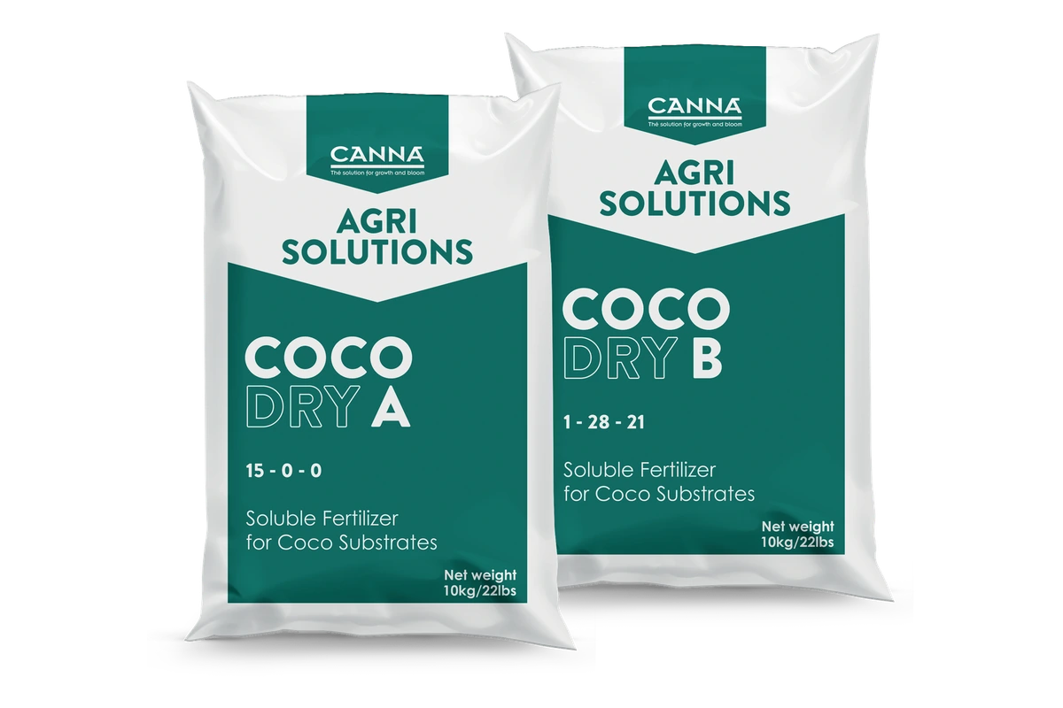 CANNA Coco Dry A and B — manufacturer product images