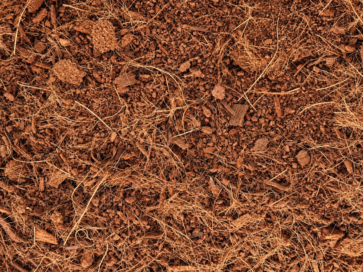 Coco fibre growing substrate